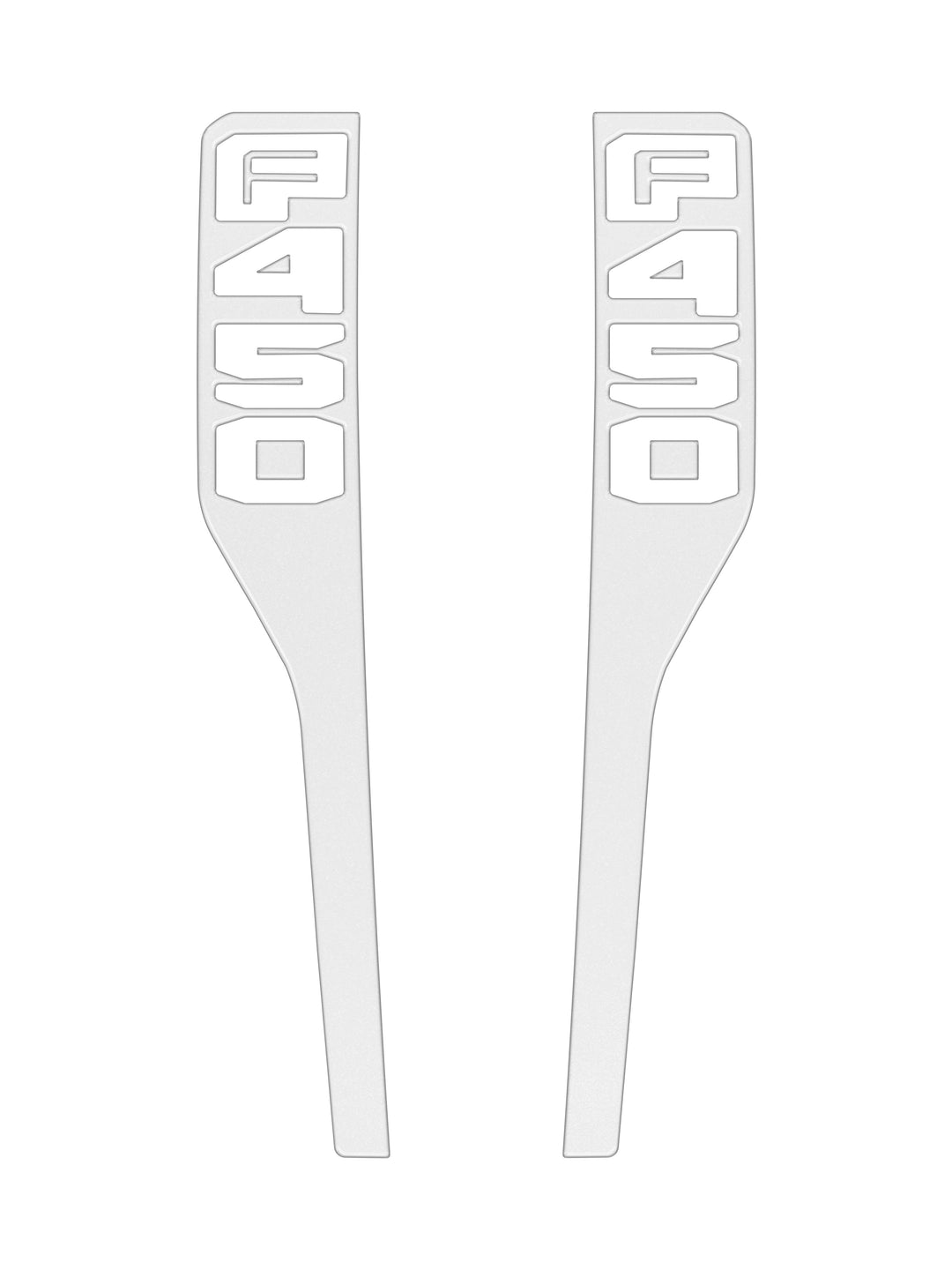 Front Fender Emblem Overlays Fits 2023-2026 Ford Super Duty