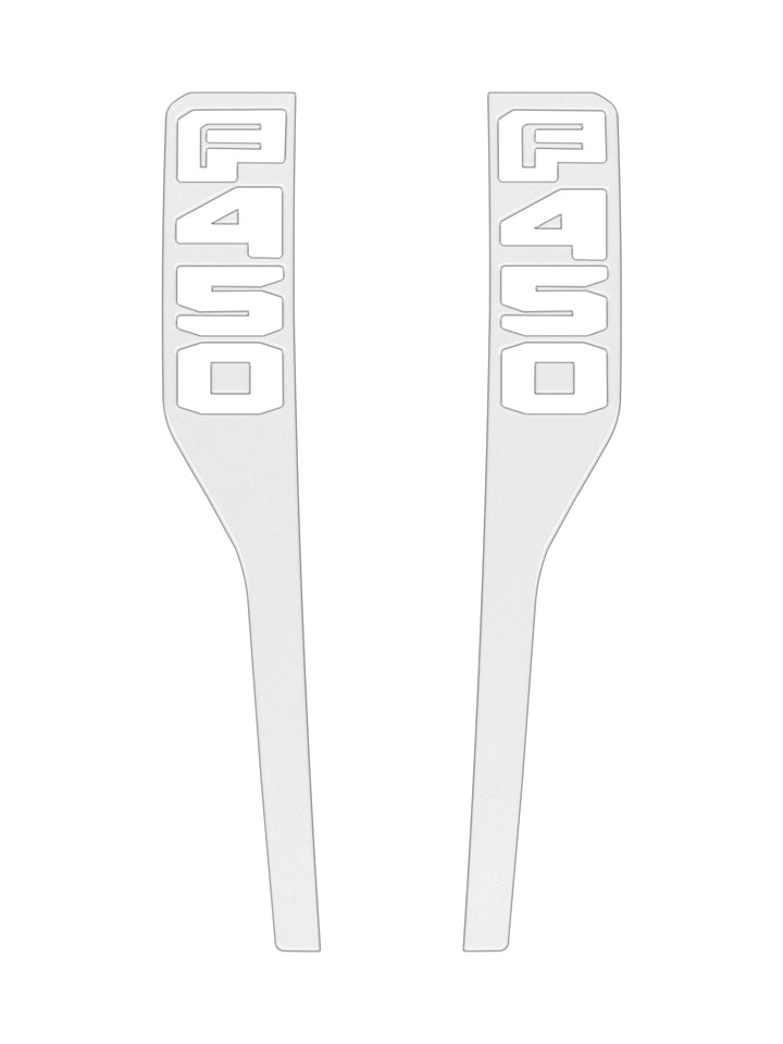 Front Fender Emblem Overlays Fits 2023-2026 Ford Super Duty