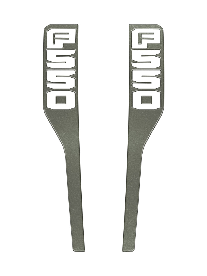 Front Fender Emblem Overlays Fits 2023-2026 Ford Super Duty