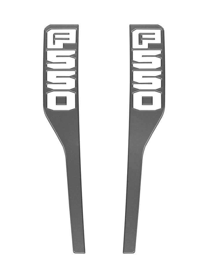 Front Fender Emblem Overlays Fits 2023-2026 Ford Super Duty
