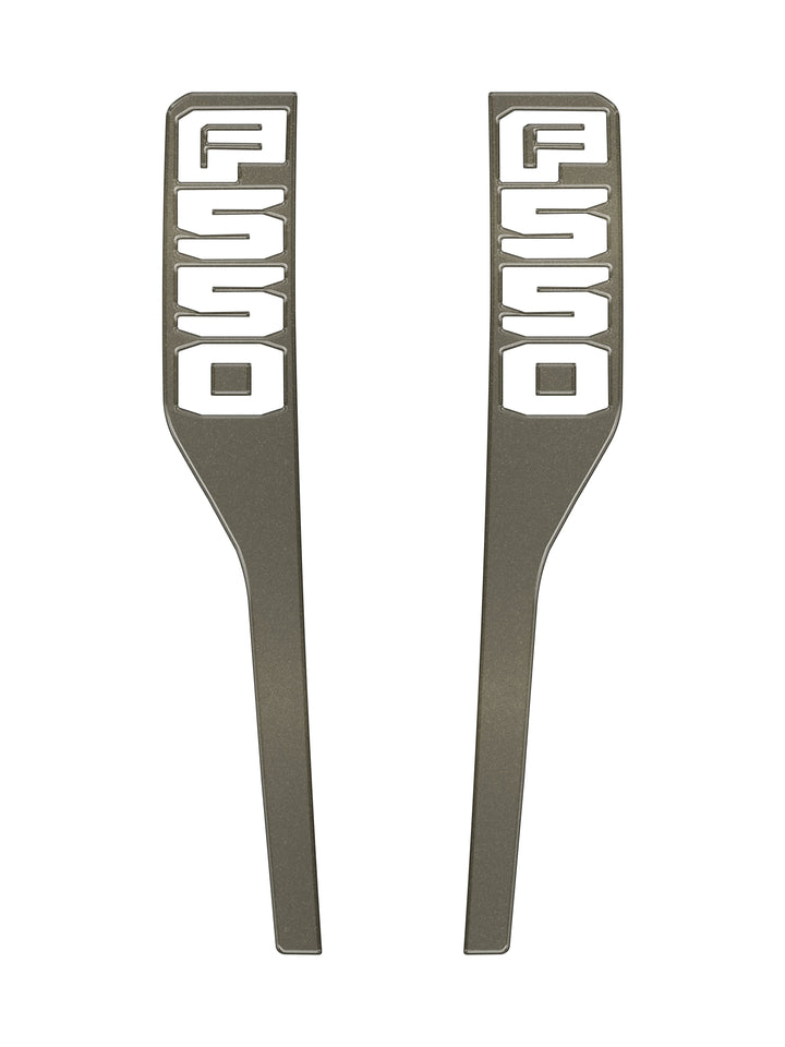 Front Fender Emblem Overlays Fits 2023-2026 Ford Super Duty