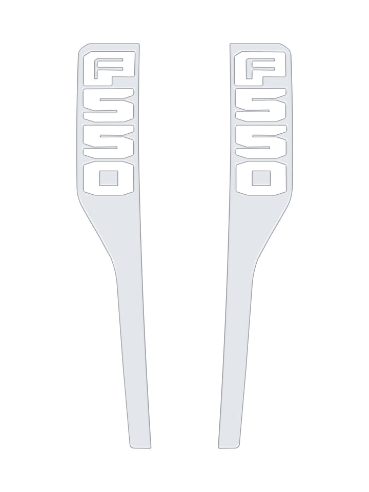 Front Fender Emblem Overlays Fits 2023-2026 Ford Super Duty