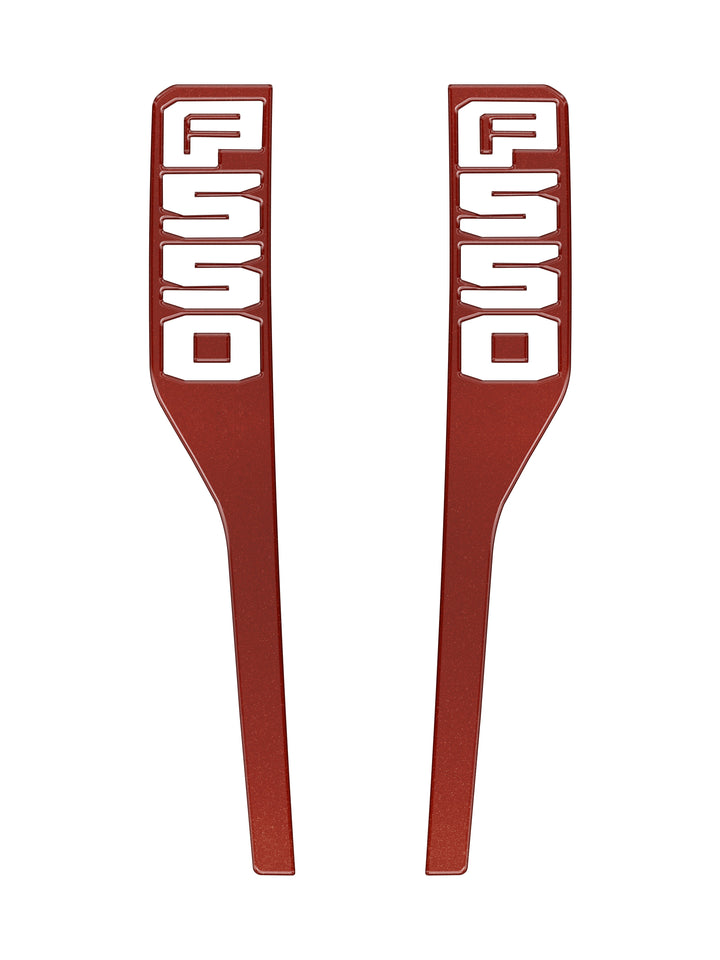 Front Fender Emblem Overlays Fits 2023-2026 Ford Super Duty