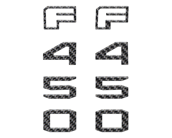 Fender Badge Letter Overlays Fits 2023-2026 Ford Super Duty