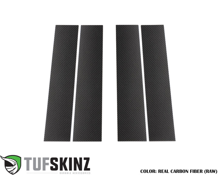 B-Pillar Accent Overlays Fits 2019-2024 Chevrolet Silverado