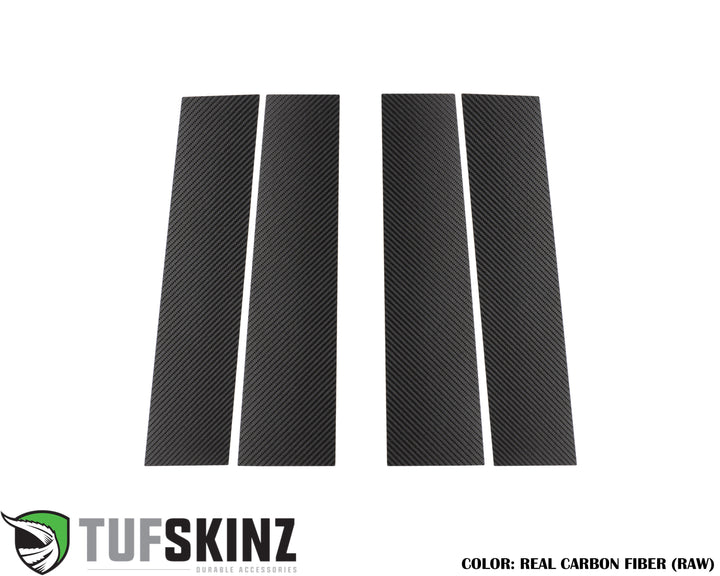 B-Pillar Accent Overlays Fits 2019-2024 Chevrolet Silverado