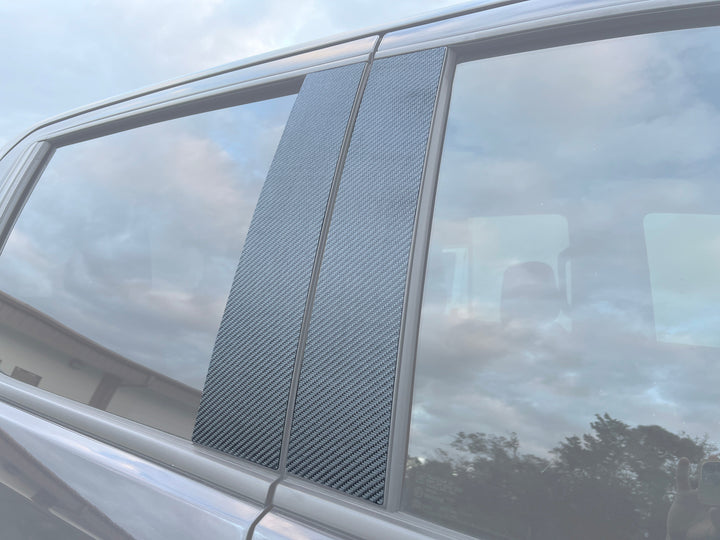 B-Pillar Accent Overlays Fits 2019-2024 Chevrolet Silverado