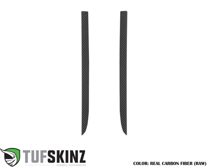 C-Pillar Accent Overlays Fits 2019-2024 Chevrolet Silverado HD