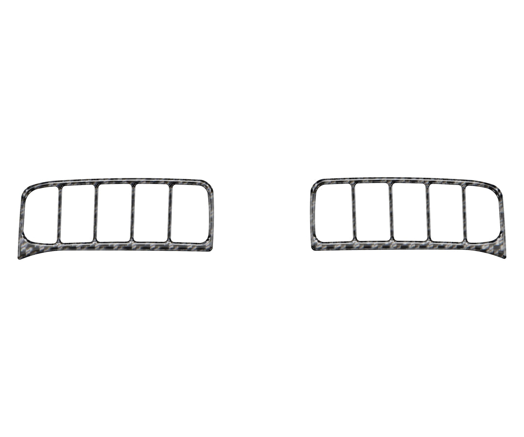 Upper A/C Vent Accent Overlays Fits 2019-2021 Chevrolet Silverado