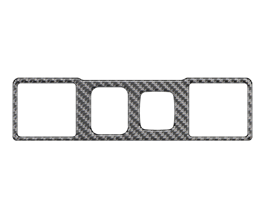 Rear USB Accent Overlay Fits 2019-2021 Chevrolet Silverado