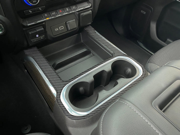 Center Console Accent Overlay Fits 2019-2021 Chevrolet Silverado