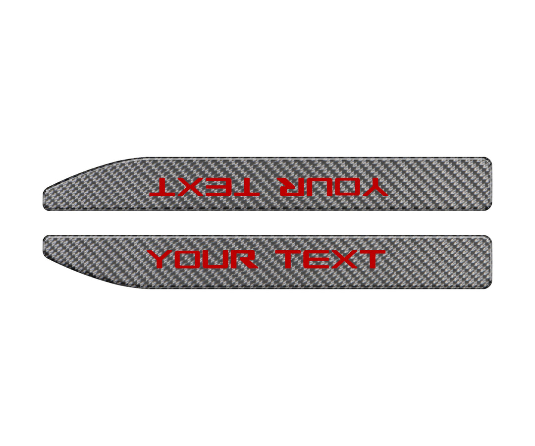 Door Sill Plate Overlays Fits 2019-2026 Chevrolet Silverado