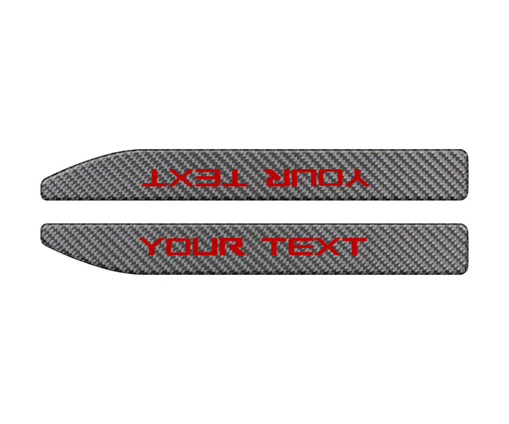 Door Sill Plate Overlays Fits 2019-2026 Chevrolet Silverado