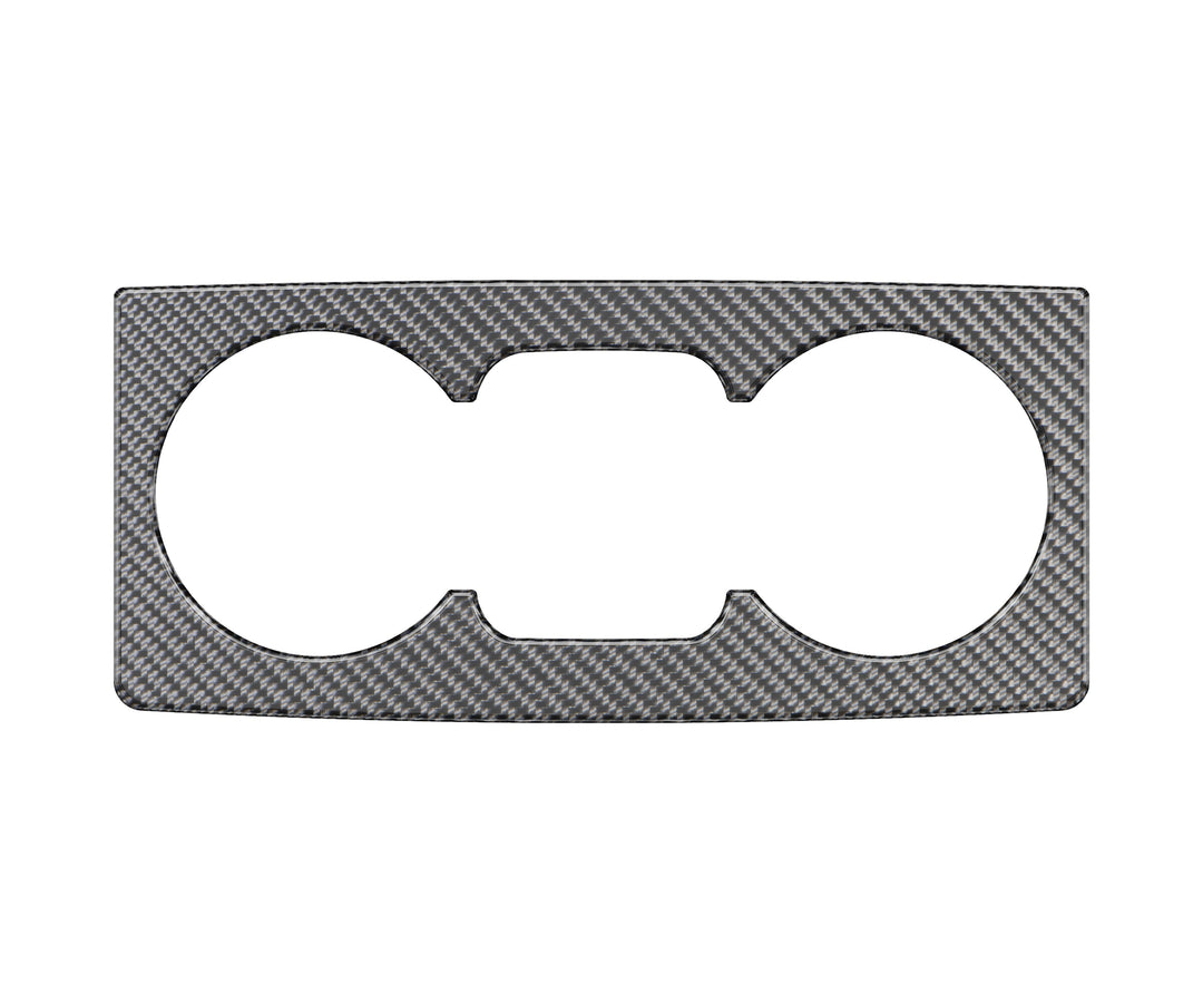 Rear Seat Cup Holder Accent Overlay Fits 2019-2021 Chevrolet Silverado