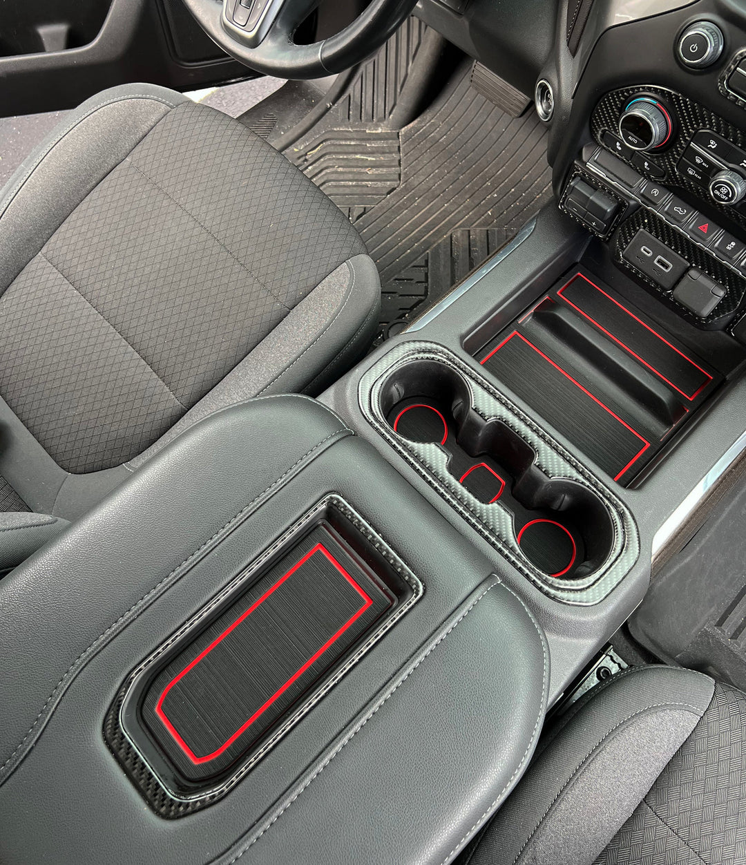 Center Console Foam Inserts Fits 2019-2021 Chevrolet Silverado