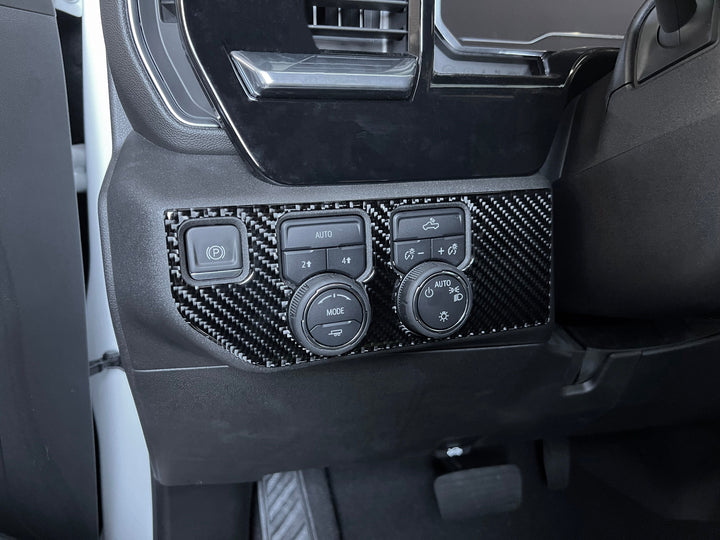 Driver Side Switch Panel Accent Trim Fits 2022-2025 Chevrolet Silverado