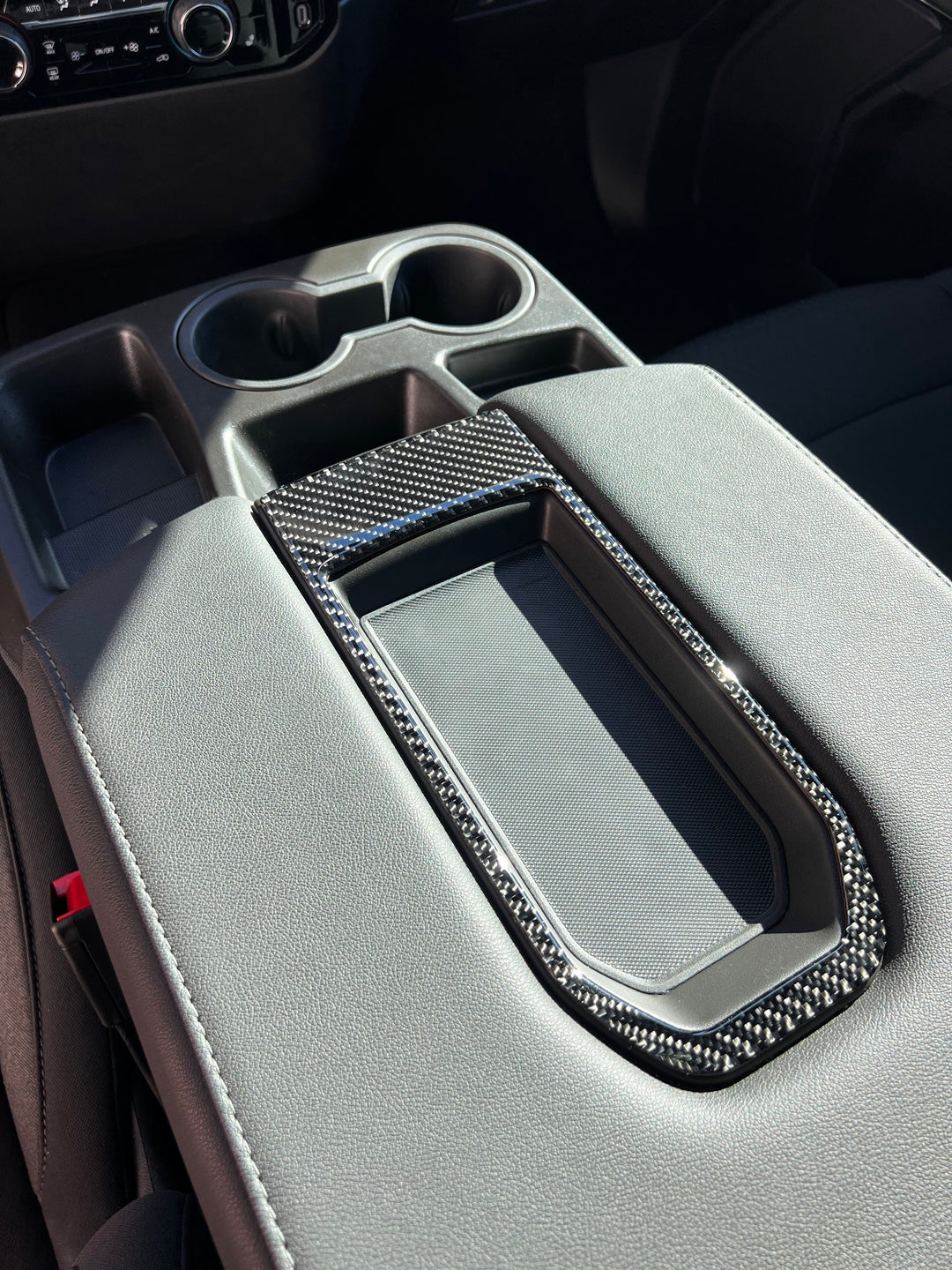 Bench Seat Center Console Upper Accent Trim Fits 2022-2025 Chevrolet Silverado