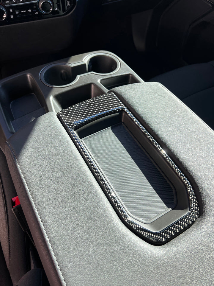 Bench Seat Center Console Upper Accent Trim Fits 2022-2025 Chevrolet Silverado