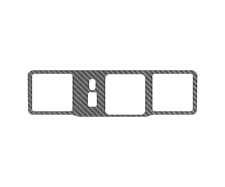 Rear Center Console Accent Trim Fits 2022-2025 Chevrolet Silverado