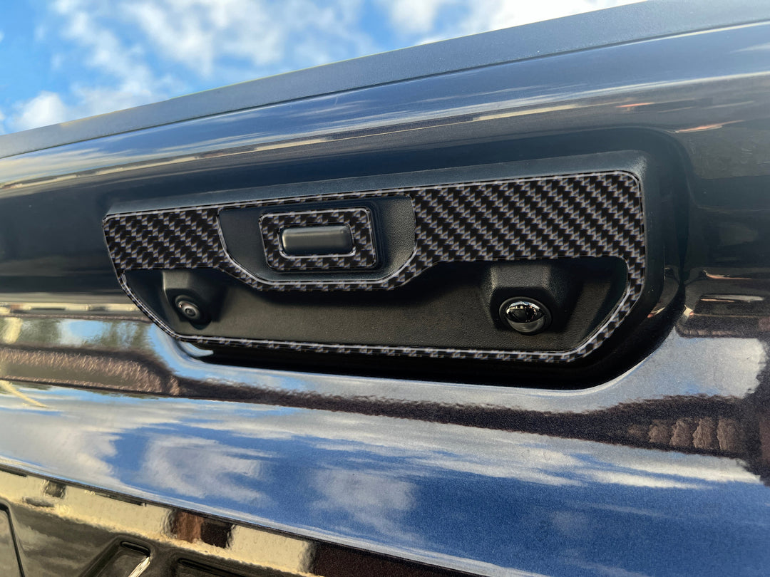 Tailgate Latch Accent Trim Fits 2022-2025 Chevrolet Silverado