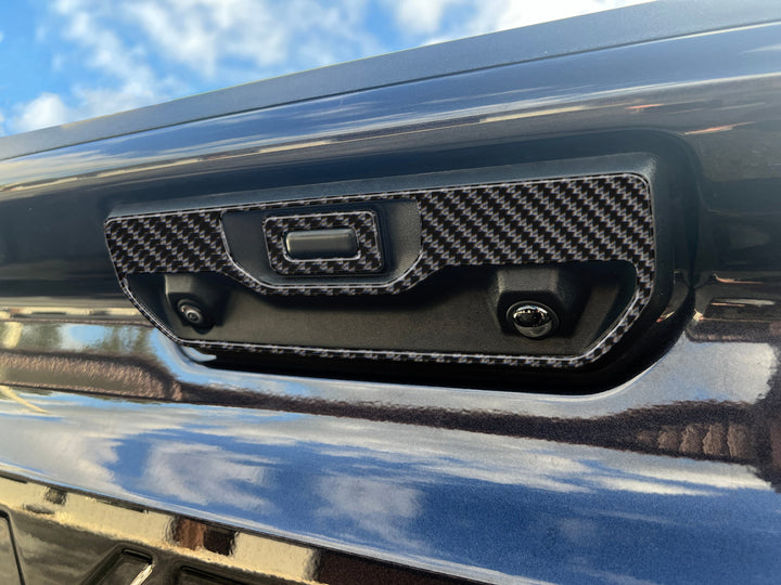 Tailgate Latch Accent Trim Fits 2022-2025 Chevrolet Silverado