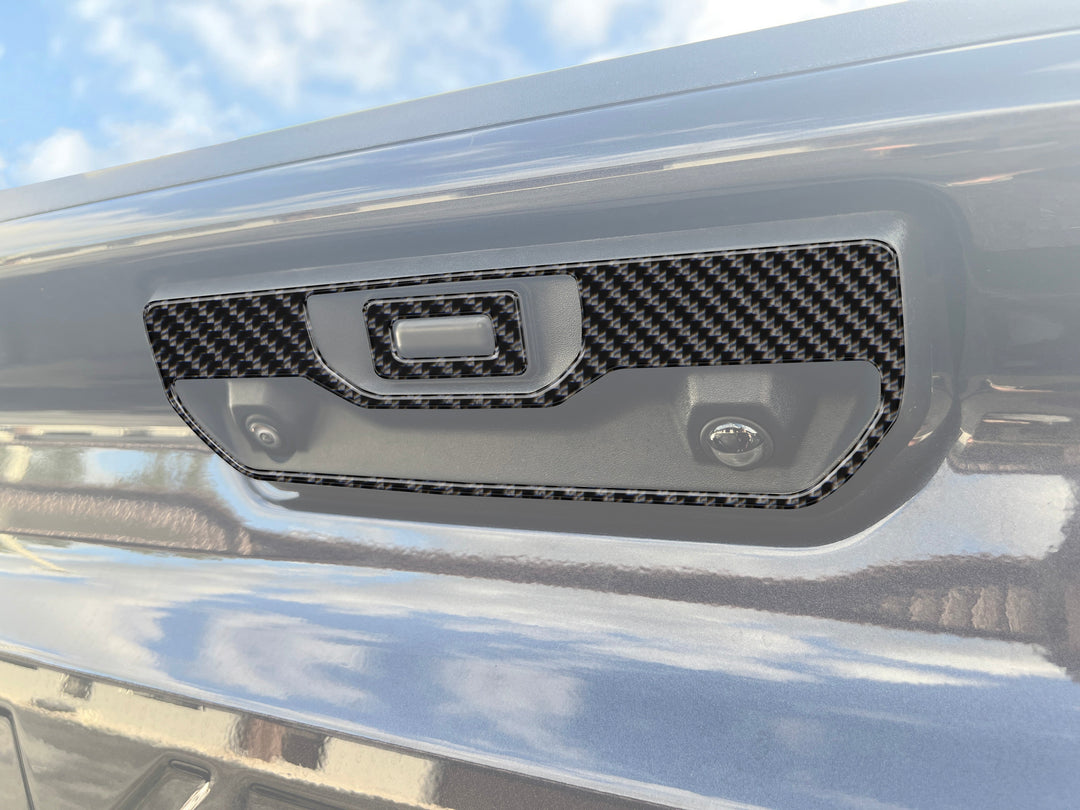 Tailgate Latch Accent Trim Fits 2022-2025 Chevrolet Silverado