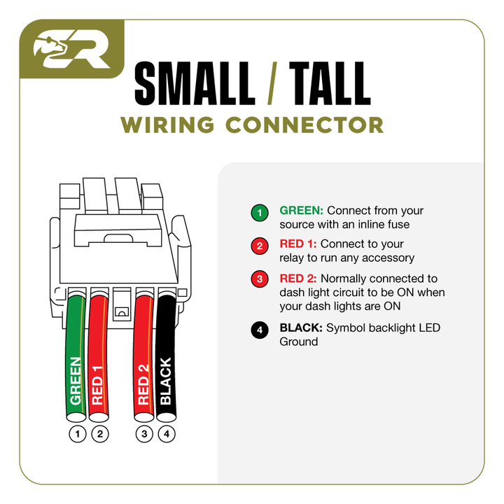 Small Style Toyota OEM Style "BUMPER LIGHT BAR" Switch