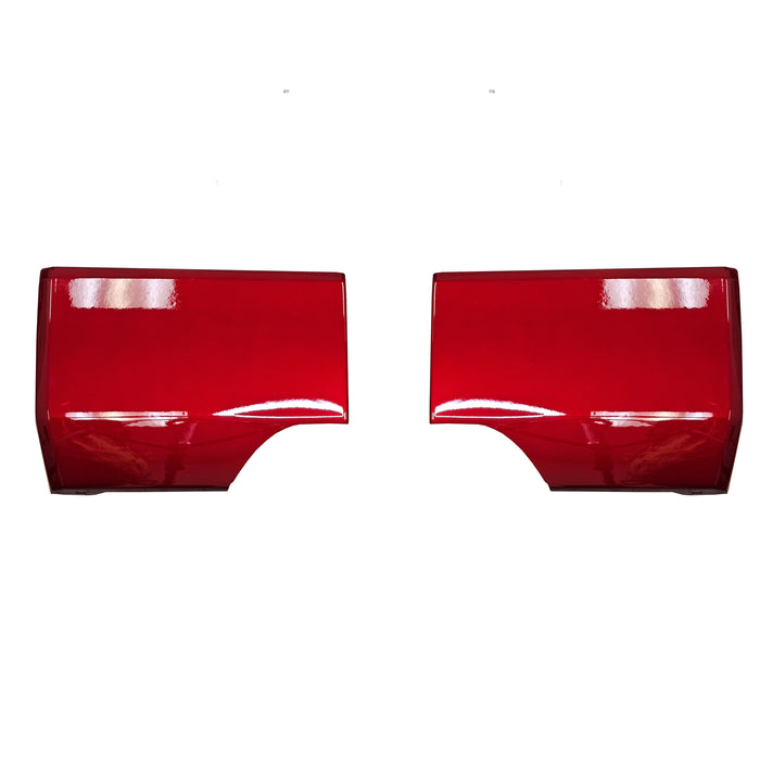 2022+ Toyota Tundra Rear Bumper Covers - Chrome Delete Overlays