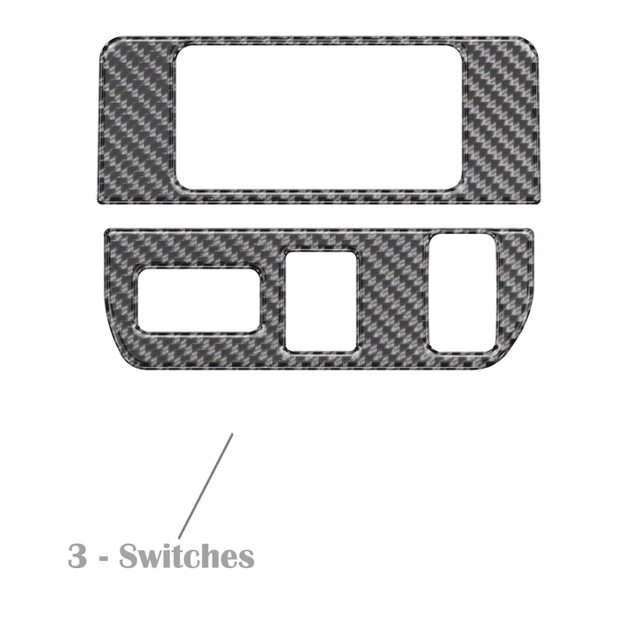 Dim Light Control Accent Overlays Fits 2016-2023 Toyota Tacoma