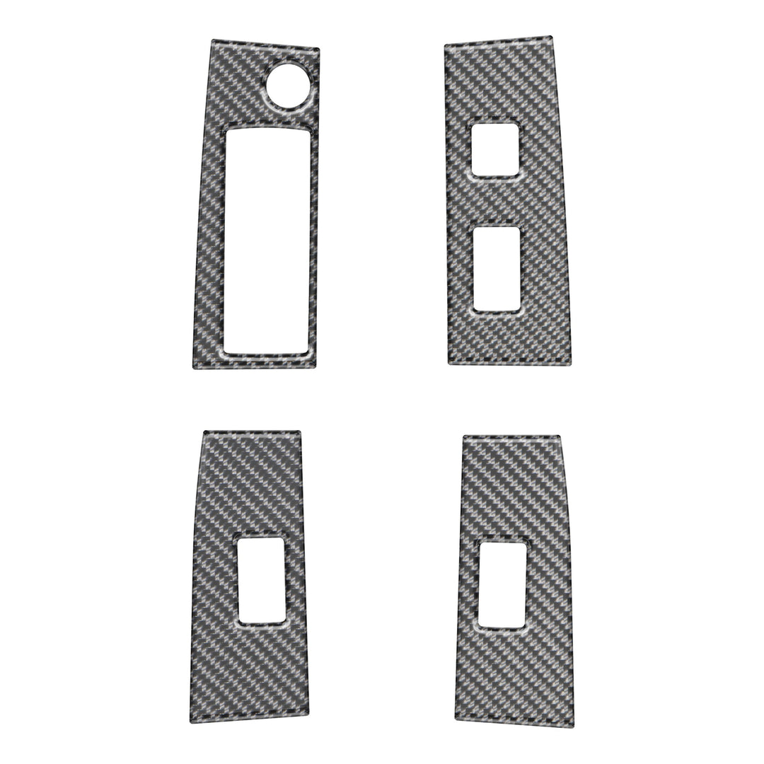 Door Switch Panel Accent Overlays Fits 2016-2023 Toyota Tacoma