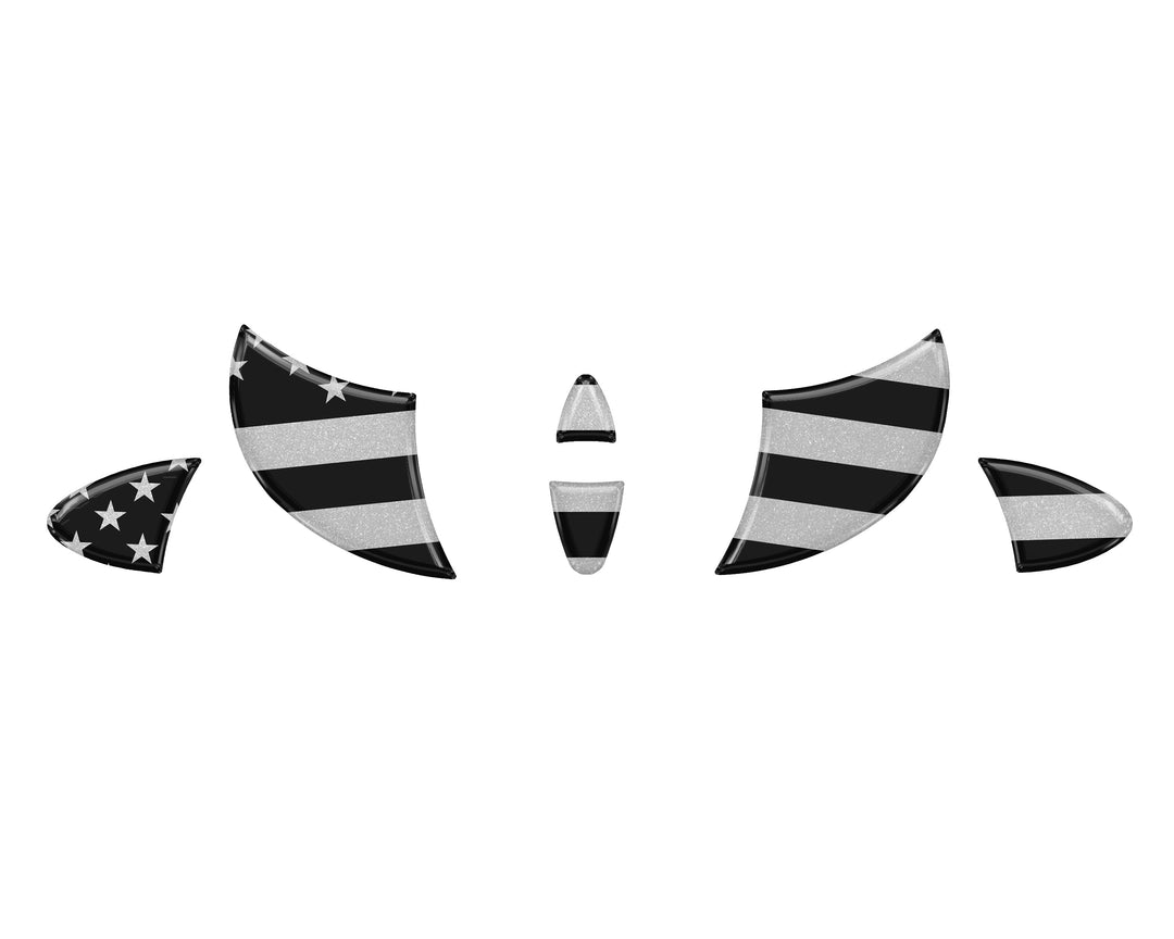 Steering Wheel Emblem Inserts Fits 2015-2025 Toyota Tundra & 2023-2025 Toyota Sequoia