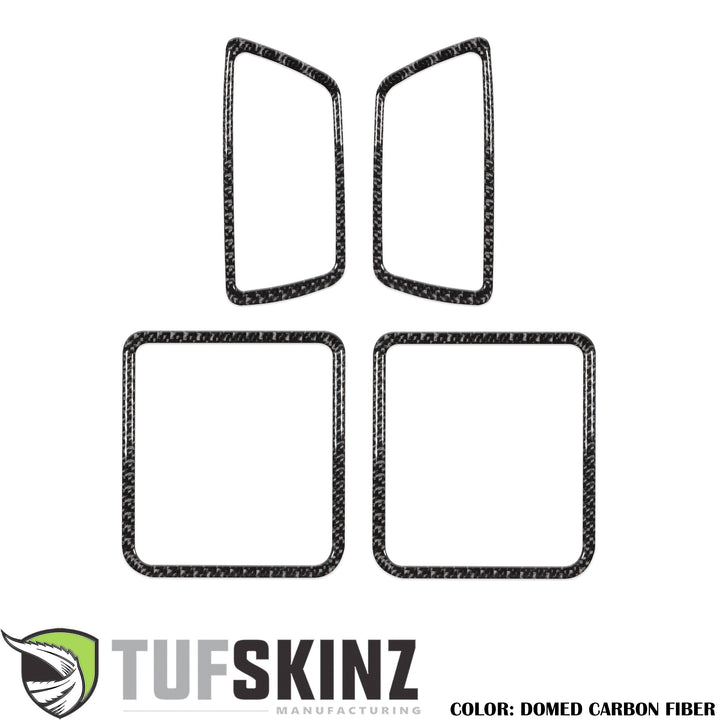 Door Handle Surround Accent Overlays Fits 2016-2023 Toyota Tacoma