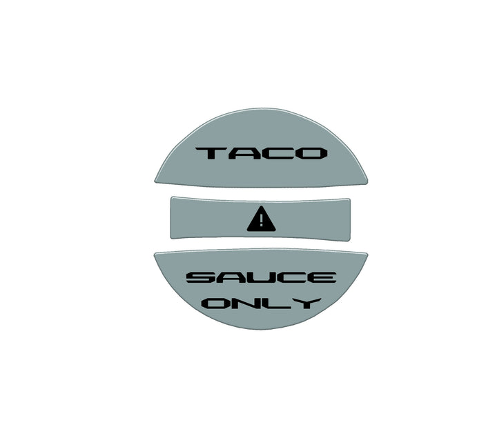 Fuel Cap Accent Trim Fits 2016-2023 Toyota Tacoma