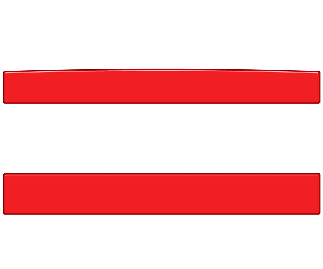 Rear Power Sliding Window Accent Overlays Fits 2016-2023 Toyota Tacoma