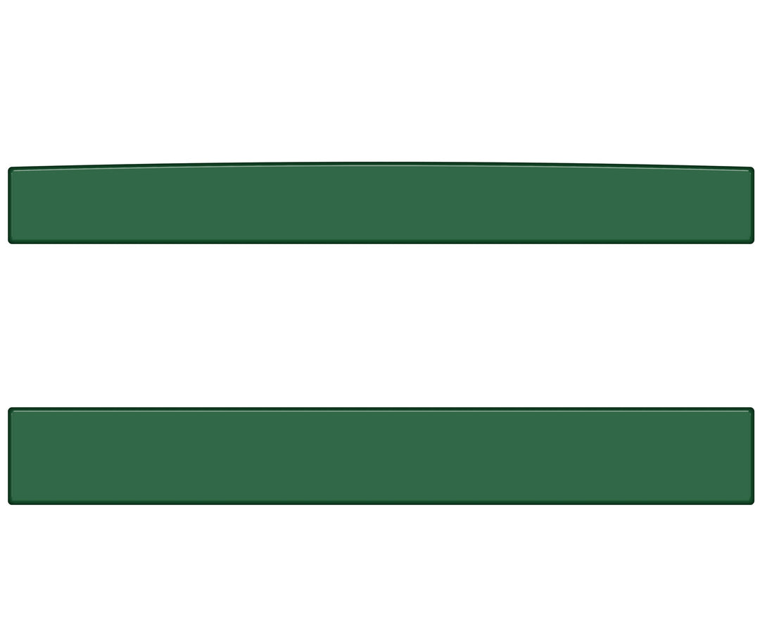 Rear Power Sliding Window Accent Overlays Fits 2016-2023 Toyota Tacoma