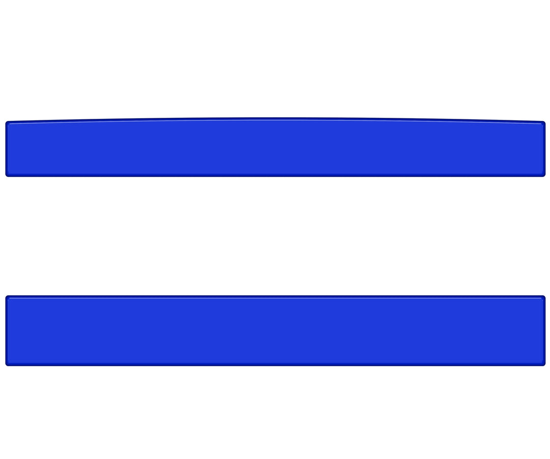 Rear Power Sliding Window Accent Overlays Fits 2016-2023 Toyota Tacoma