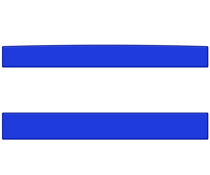 Rear Power Sliding Window Accent Overlays Fits 2016-2023 Toyota Tacoma