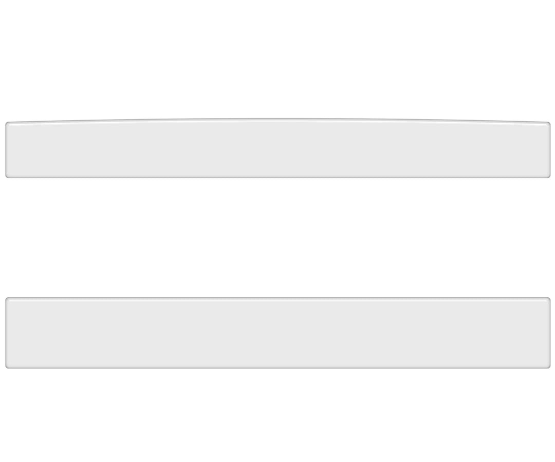 Rear Power Sliding Window Accent Overlays Fits 2016-2023 Toyota Tacoma