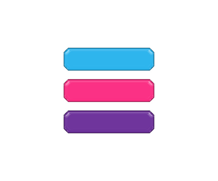 TRI-Color Grille Accent Overlays Fits 2016-2023 Toyota Tacoma TRD Pro Grille