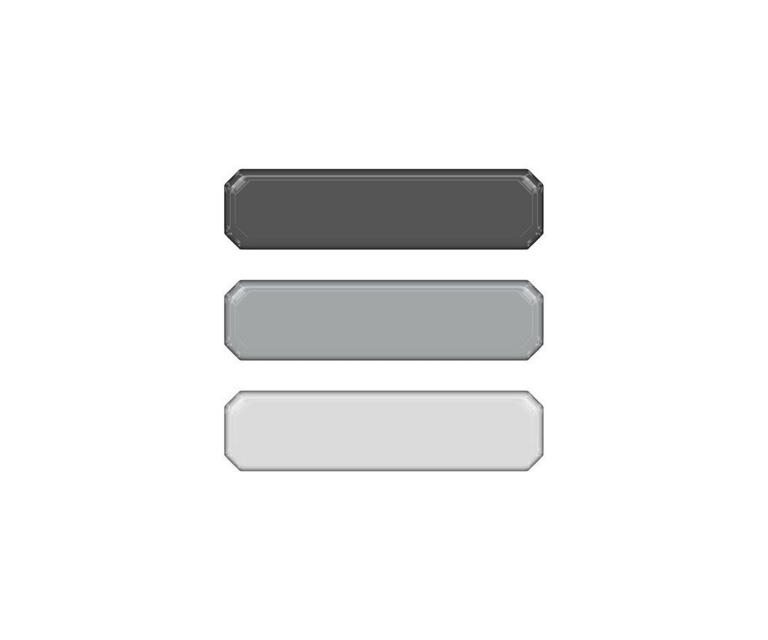 TRI-Color Grille Accent Overlays Fits 2016-2023 Toyota Tacoma TRD Pro Grille