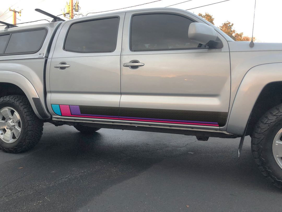 Rocker Panel Protection Overlays Fits 2005-2015 Toyota Tacoma