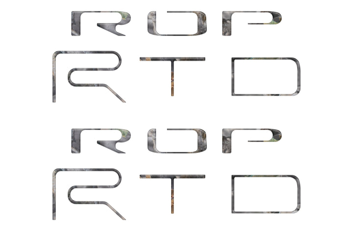 Bed Side Letter Inserts Fits 2022-2023 Toyota Tacoma TRD Pro
