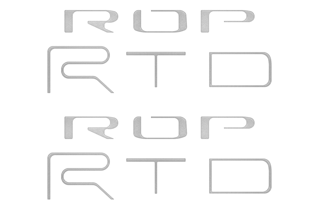 Bed Side Letter Inserts Fits 2022-2023 Toyota Tacoma TRD Pro