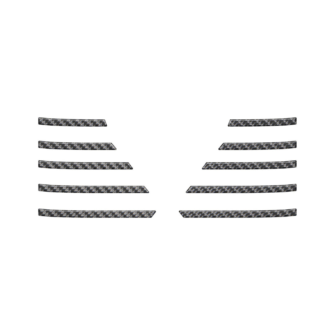 Grille Side Line Accent Trim Fits 2024-2025 Toyota Tacoma