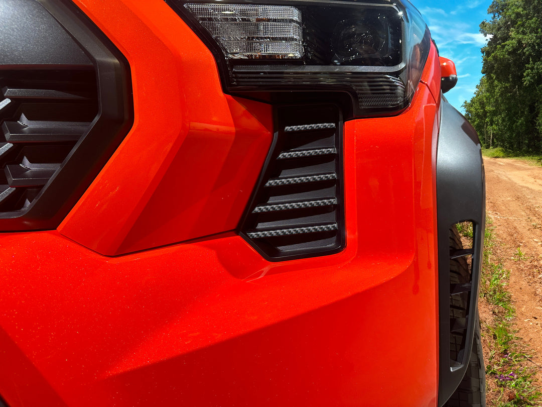 Grille Side Line Accent Trim Fits 2024-2025 Toyota Tacoma