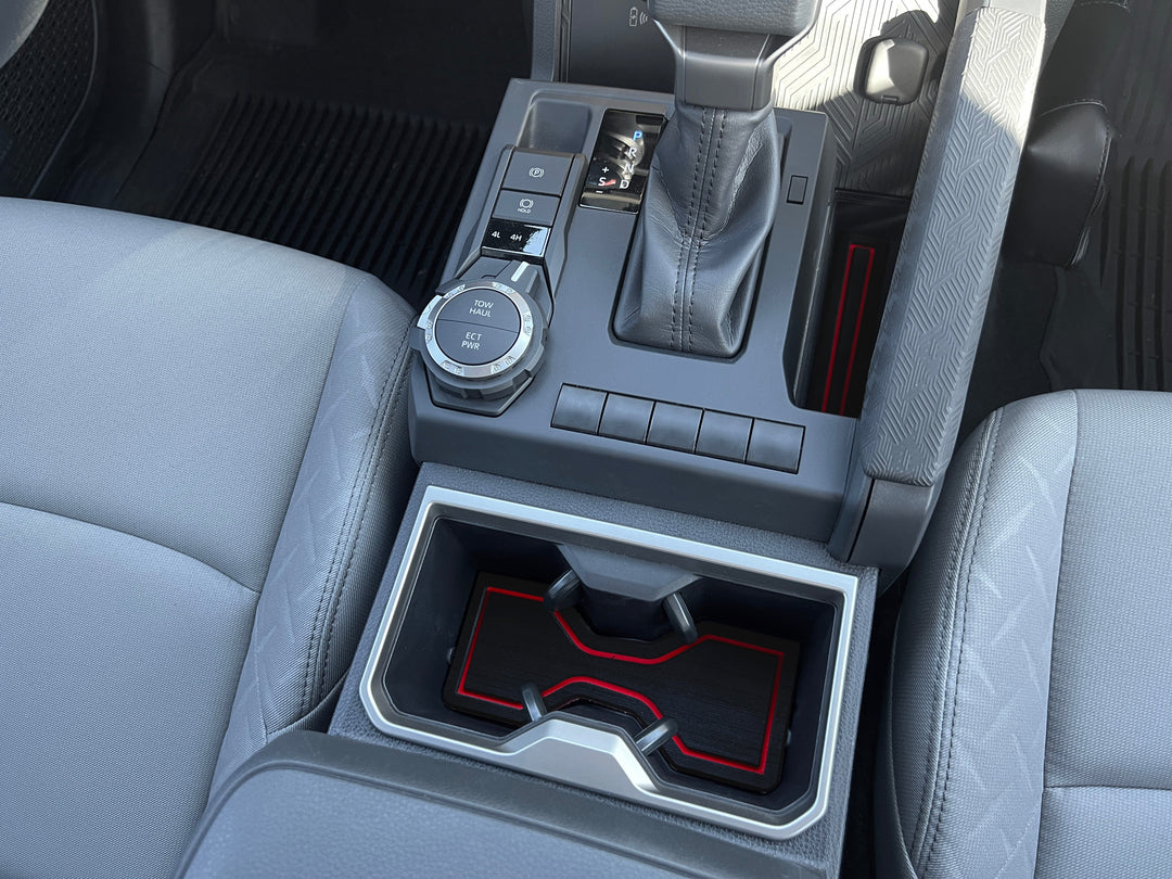 Center Console/Cup Holder Foam Inserts Fits 2024-2025 Toyota Tacoma