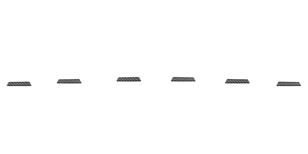 Front Bumper Lower Lines Accent Trim Fits 2024-2025 Toyota Tacoma