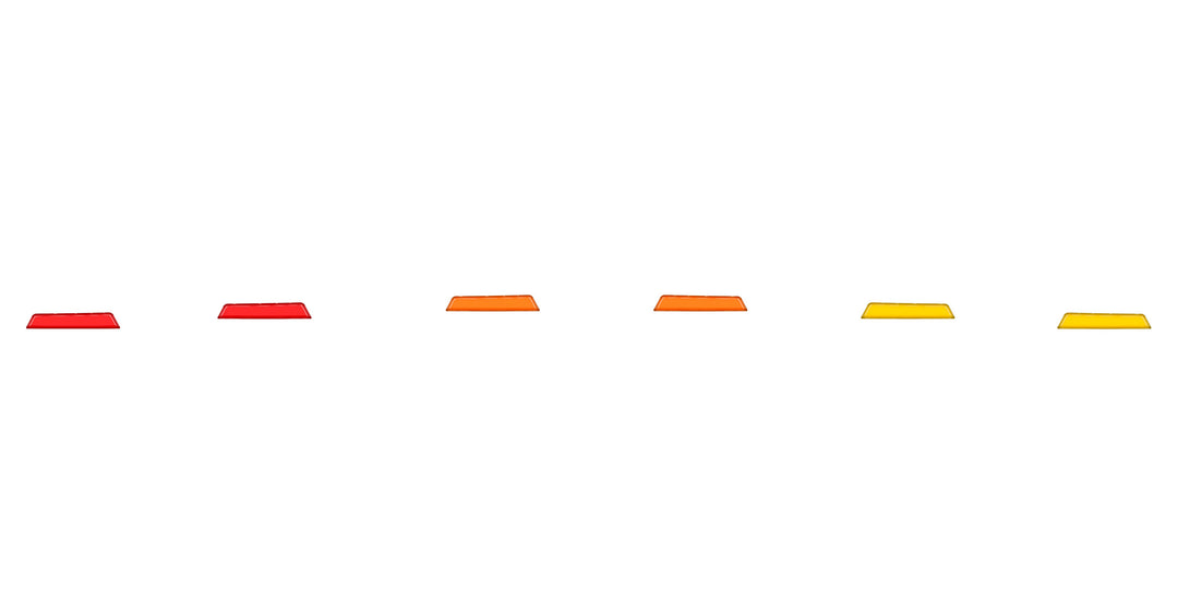 Front Bumper Lower Lines Accent Trim Fits 2024-2025 Toyota Tacoma