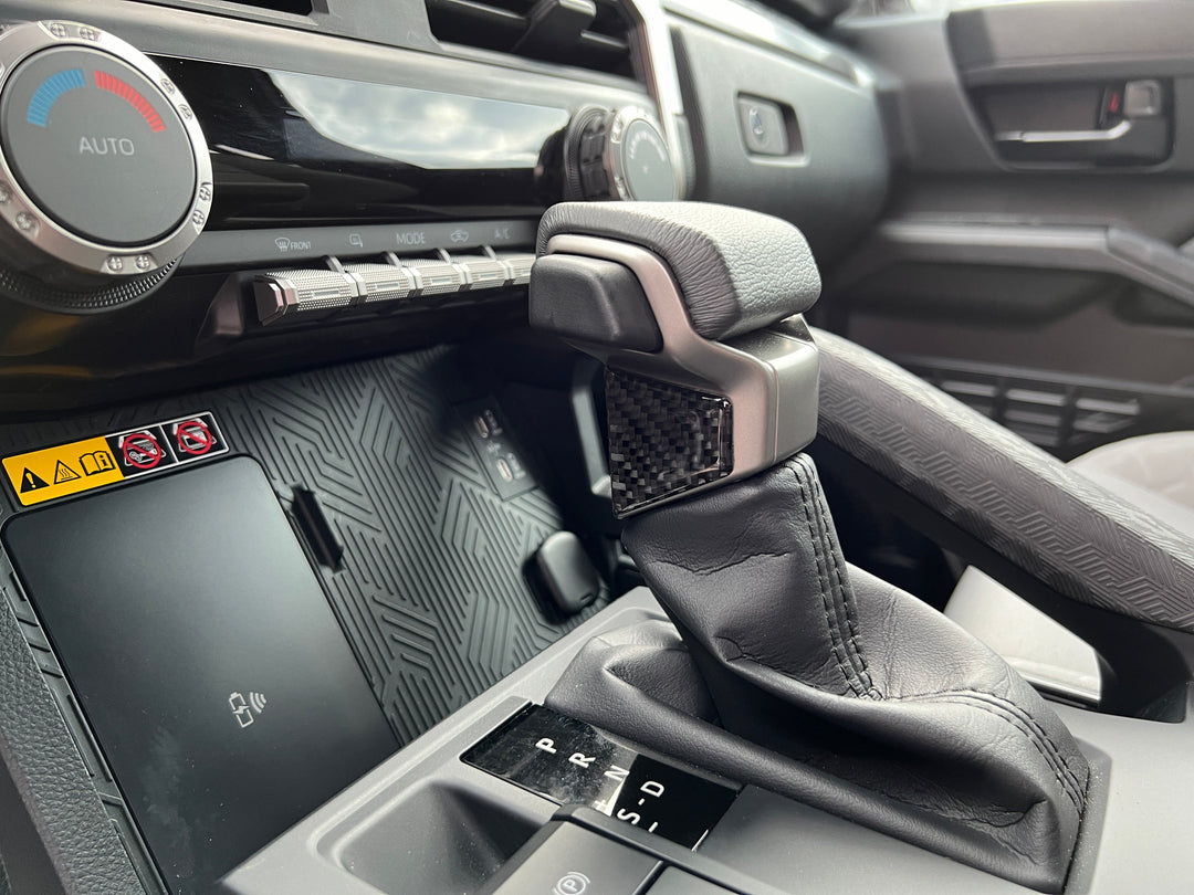 Shifter Knob Accent Trim Fits 2024-2024 Toyota Tacoma & 2025-2026 4Runner