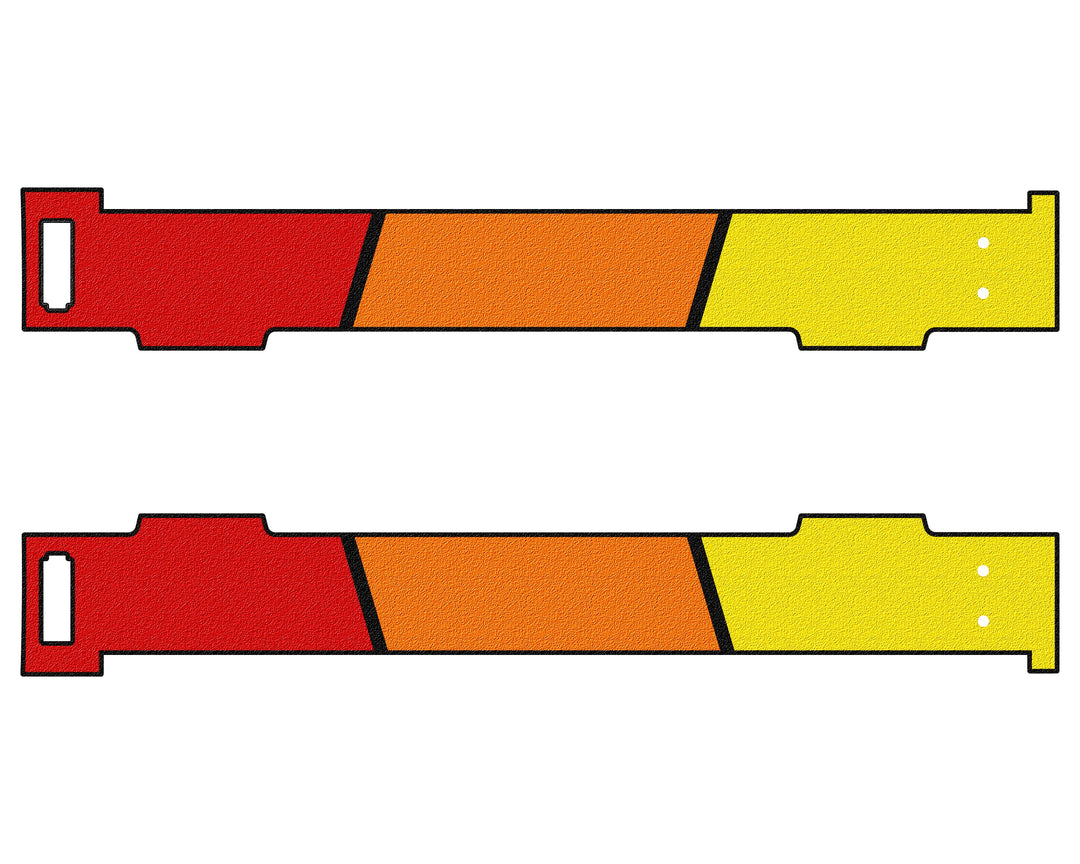 Inner Bedside Liner Overlays Fits 2016-2023 Toyota Tacoma w/5ft Bed